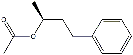 (1S)-1-Methyl-3-phenyl-1-propanol acetate Struktur