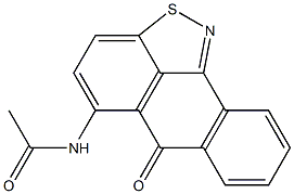 5-Acetylamino-6H-anthra[9,1-cd]isothiazol-6-one