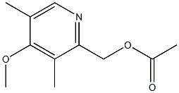 Acetic acid (4-methoxy-3,5-dimethylpyridin-2-yl)methyl ester