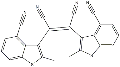 (Z)-2,3-Bis(4-cyano-2-methylbenzo[b]thiophen-3-yl)maleonitrile