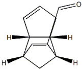 (1R,2R,6S,7S)-Tricyclo[5.2.1.02,6]deca-3,8-diene-8-carbaldehyde 结构式