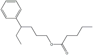  Pentanoic acid 4-phenylhexyl ester