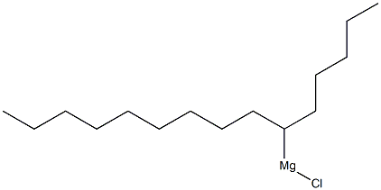 (1-Pentyldecyl)magnesium chloride,,结构式