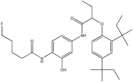 2-(5-Fluoropentanoylamino)-5-[2-(2,4-di-tert-amylphenoxy)butyrylamino]phenol