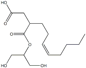 2-(3-Octenyl)succinic acid hydrogen 1-[2-hydroxy-1-(hydroxymethyl)ethyl] ester