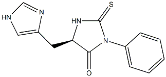  (5R)-5-(1H-Imidazol-4-ylmethyl)-3-phenyl-2-thioxoimidazolidin-4-one