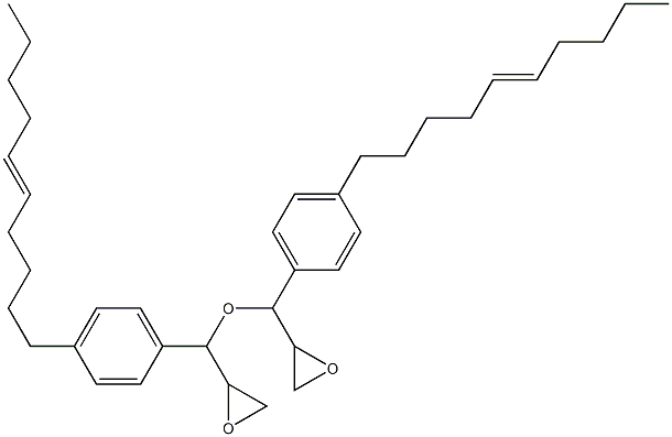 4-(5-Decenyl)phenylglycidyl ether Structure