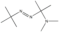 2-tert-ブチルアゾ-2-ジメチルアミノプロパン 化学構造式