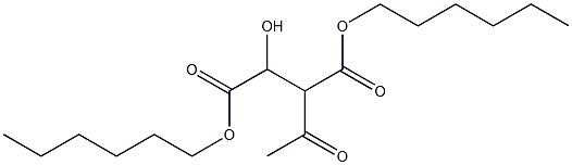  3-Acetyl-D-malic acid dihexyl ester