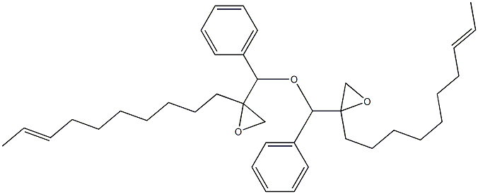 2-(8-Decenyl)phenylglycidyl ether Struktur