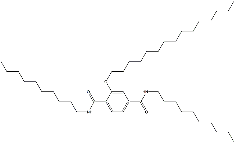 2-(Pentadecyloxy)-N,N'-didecylterephthalamide|