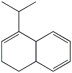 1,2,4a,8a-Tetrahydro-4-isopropylnaphthalene Structure