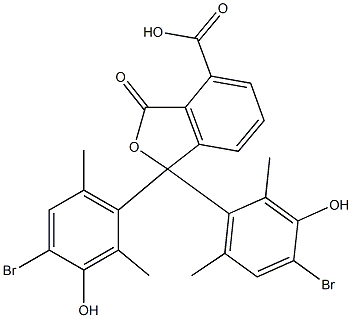 1,1-Bis(4-bromo-3-hydroxy-2,6-dimethylphenyl)-1,3-dihydro-3-oxoisobenzofuran-4-carboxylic acid|