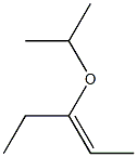 (Z)-3-(Isopropyloxy)-2-pentene Structure