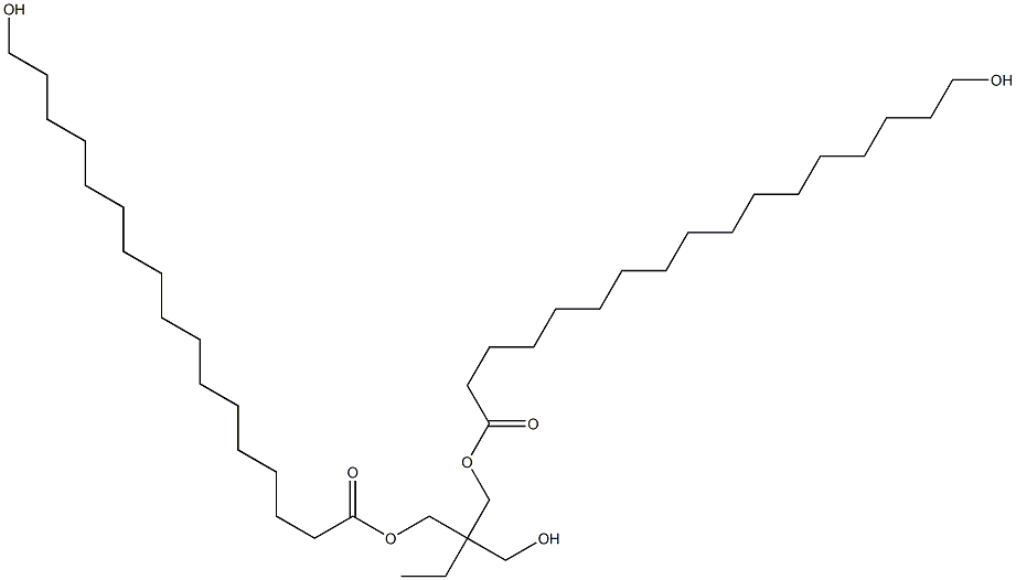 Bis(17-hydroxyheptadecanoic acid)2-ethyl-2-(hydroxymethyl)-1,3-propanediyl ester