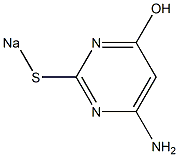  6-Amino-2-sodiothiopyrimidin-4-ol