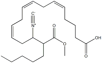  (5Z,8Z,11Z)-14-Isocyano-15-(methoxycarbonyl)-5,8,11-icosatrienoic acid