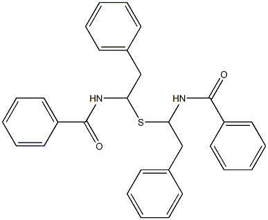 Bis(1-benzoylamino-2-phenylethyl) sulfide|