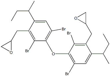 Oxiranylmethyl(4-sec-butyl-2,6-dibromophenyl) ether