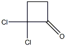 2,2-Dichlorocyclobutanone 结构式