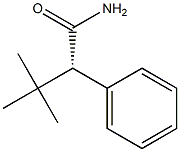 [S,(+)]-3,3-Dimethyl-2-phenylbutyramide Struktur