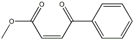 (Z)-3-Benzoylacrylic acid methyl ester Structure