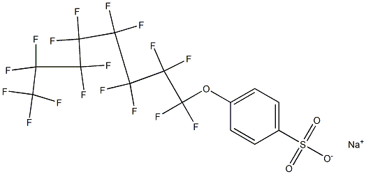 4-(Heptadecafluorooctyloxy)benzenesulfonic acid sodium salt