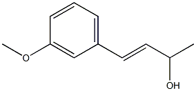 (E)-4-(3-Methoxyphenyl)-3-butene-2-ol Structure