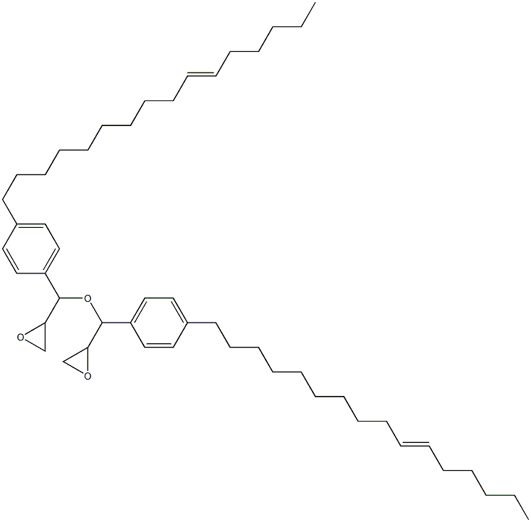 4-(10-Hexadecenyl)phenylglycidyl ether Structure