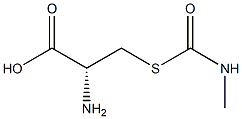 S-(Methylcarbamoyl)-L-cysteine Struktur