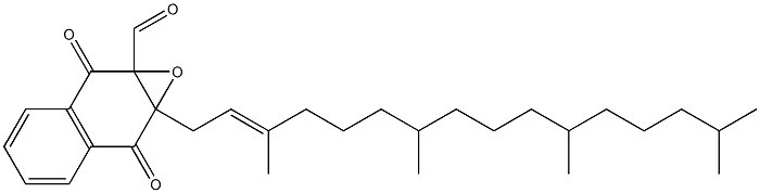 1a,7a-Dihydro-1a-[(2E)-3,7,11,15-tetramethyl-2-hexadecenyl]-7a-formylnaphth[2,3-b]oxirene-2,7-dione