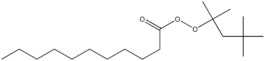 Undecaneperoxoic acid 1,1,3,3-tetramethylbutyl ester Structure