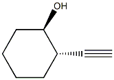 (1R,2S)-2-Ethynylcyclohexanol Structure