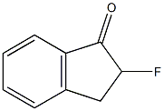 2-フルオロインダン-1-オン 化学構造式
