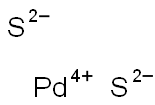 パラジウム(IV)ジスルフィド 化学構造式