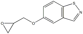5-(Oxiranylmethoxy)-1,2-benzisothiazole