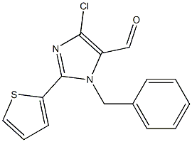 1-Benzyl-4-chloro-2-(2-thienyl)-1H-imidazole-5-carbaldehyde
