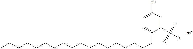  5-Hydroxy-2-octadecylbenzenesulfonic acid sodium salt