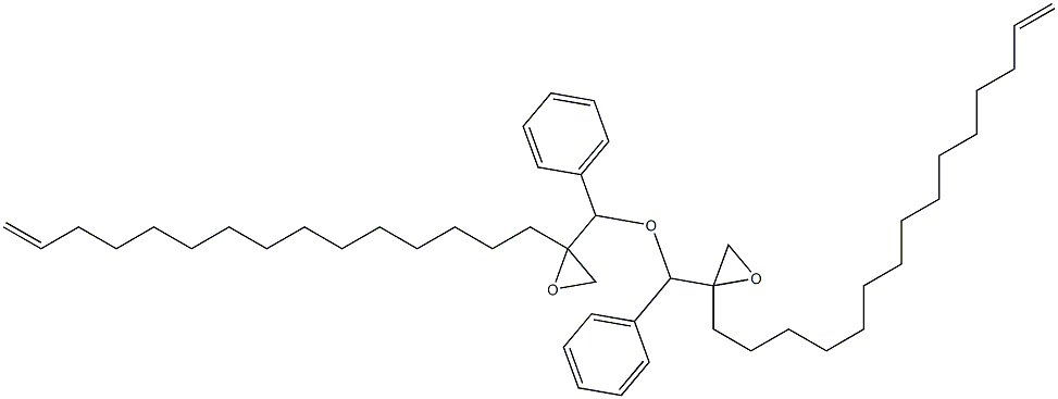 2-(14-ペンタデセニル)フェニルグリシジルエーテル 化学構造式