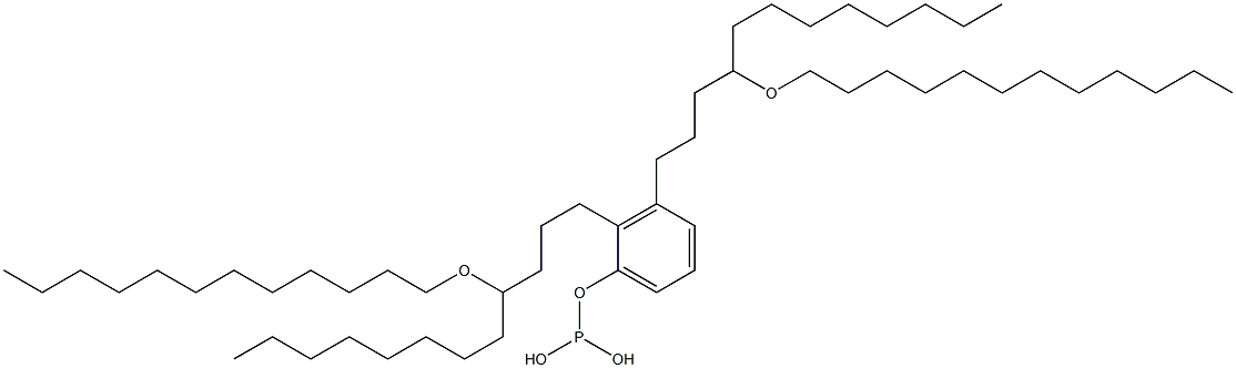Phosphorous acid bis[4-(dodecyloxy)dodecyl]phenyl ester