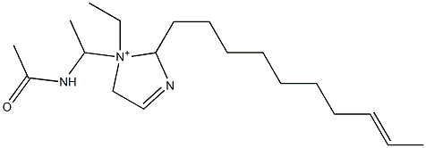 1-[1-(Acetylamino)ethyl]-2-(8-decenyl)-1-ethyl-3-imidazoline-1-ium