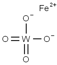 タングステン酸鉄(II) 化学構造式