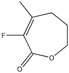 3-Fluoro-4-methyl-1-oxacyclohepta-3-en-2-one