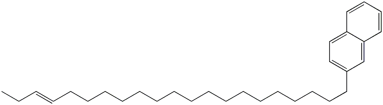 2-(18-Henicosenyl)naphthalene,,结构式