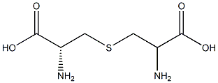 (R)-2-Amino-3-[(2-amino-2-carboxyethyl)thio]propionic acid Struktur