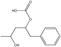 Carbonic acid benzyl(3-hydroxybutyl) ester Struktur