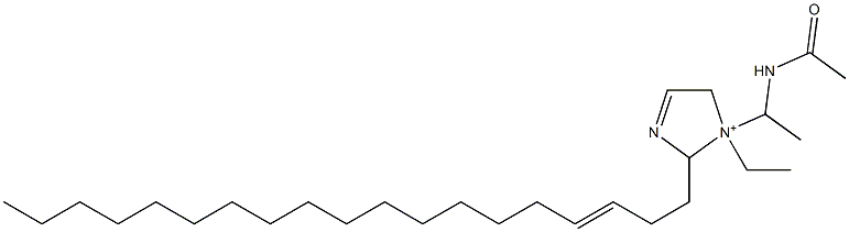 1-[1-(Acetylamino)ethyl]-1-ethyl-2-(3-nonadecenyl)-3-imidazoline-1-ium