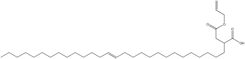 2-(14-Octacosenyl)succinic acid 1-hydrogen 4-allyl ester Structure