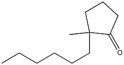 2-Hexyl-2-methylcyclopentan-1-one