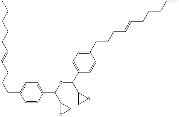 4-(4-Decenyl)phenylglycidyl ether Structure